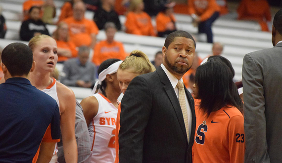 Cedric Solice draws from experiences in NBA D-League to become do-it-all type for Syracuse women&#8217;s basketball