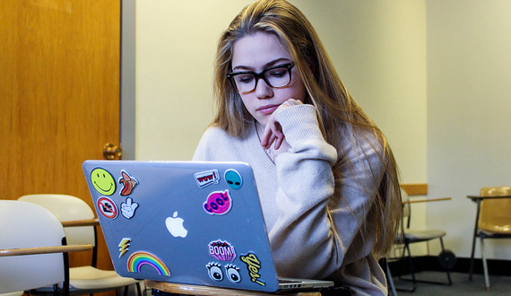You&#8217;ve probably seen this freshman on YouTube