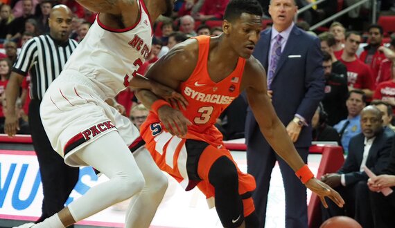 Syracuse ends road woes behind John Gillon&#8217;s 43 points in 100-93 OT win at N.C. State