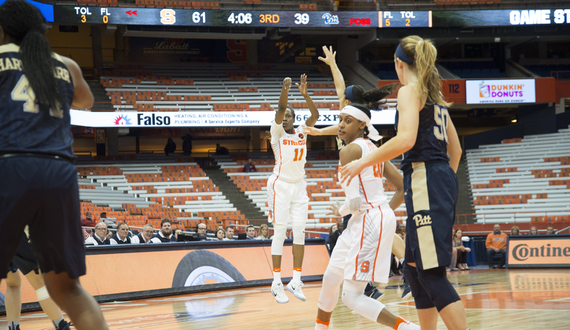 Gabby Cooper rediscovers shooting touch in No. 24 Syracuse’s 93-65 win over Pittsburgh