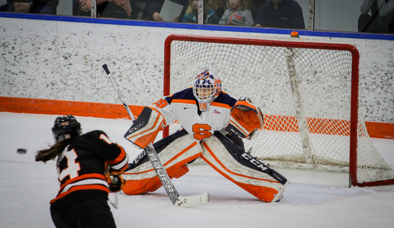Abbey Miller breaks single-season shutout record in Syracuse&#8217;s 2-0 win over RIT
