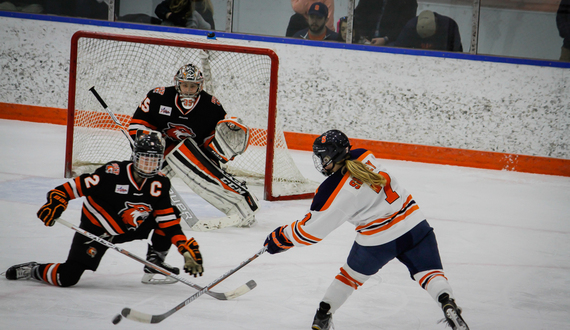 Jessica Sibley leads Syracuse to 2-0 over RIT, first-round bye in CHA tournament