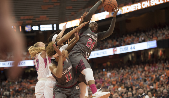 No. 21 Syracuse fails to upset No. 7 Notre Dame in one of program&#8217;s biggest-ever games