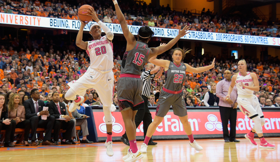 After near-upset of No. 5 Notre Dame, Syracuse moves up to No. 20 in Top 25