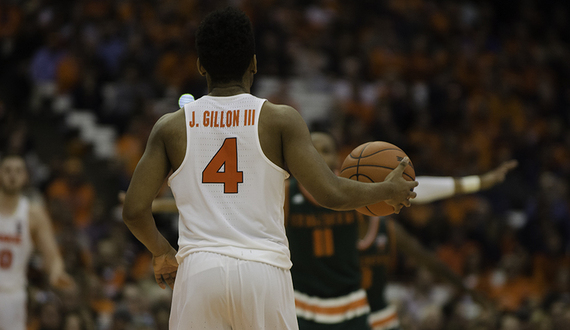 John Gillon enters final chapter of college career as Syracuse makes pivotal Tournament push