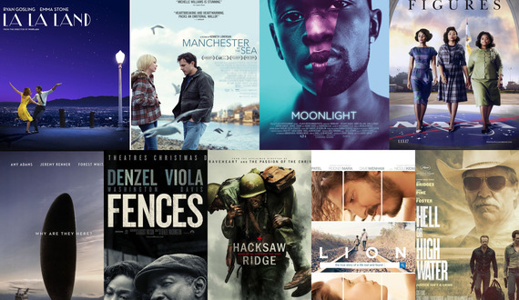 From the Design Desk: Posters of 2017&#8217;s Oscar nominees for Best Picture