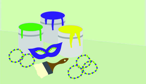 This art class will bring the paints and the music, but you BYOB