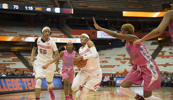 Syracuse advances to quarterfinals of ACC tournament with 83-64 victory over North Carolina