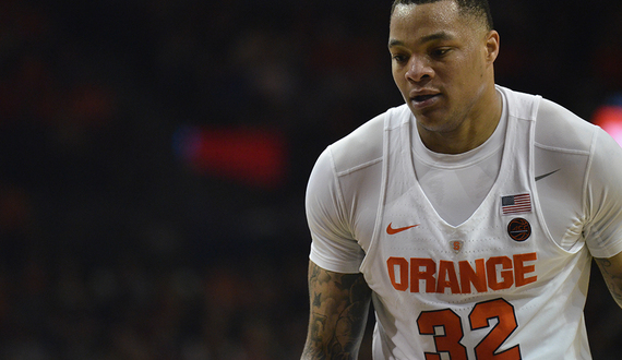Dajuan Coleman’s career comes full circle after Carrier Dome sendoff