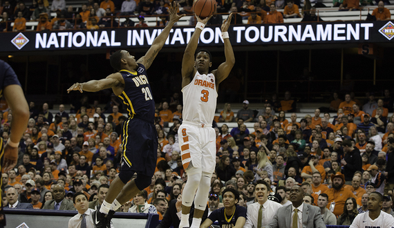 Assistant coach Gerry McNamara fueled Andrew White to break his single-season 3-point record