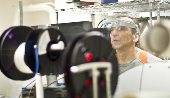 John Mangicaro can’t stop tinkering, but it landed him his dream job