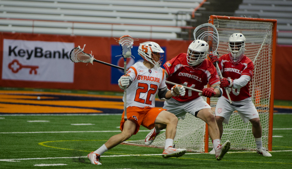 Jordan Evans ascends into starring role in No. 1 SU&#8217;s 15-8 win over Cornell