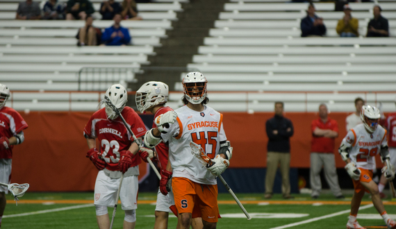 Top-ranked Syracuse goes on 10-goal run to pulverize Cornell, 15-8