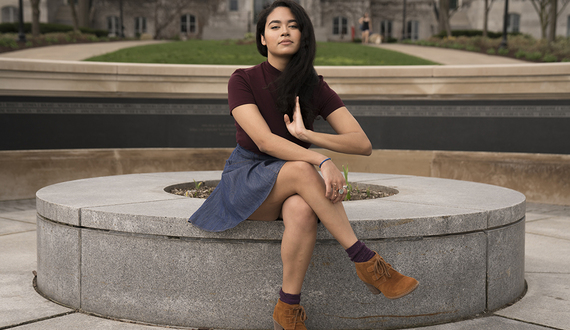 This senior was once denied permission to start an LGBTQ club. So she transferred to SU.