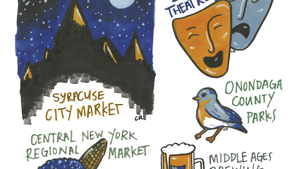 Get your parents out of the hotel room with these Syracuse staples