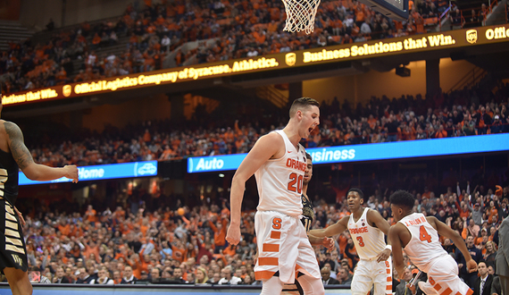 Former Syracuse forward Tyler Lydon: &#8216;I&#8217;m on cloud 9 right now&#8217;