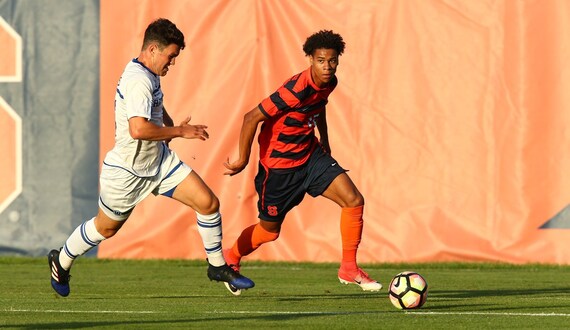 Tajon Buchanan, a freshman forward in first career start, nails No. 8 Syracuse&#8217;s game-winner in extra time