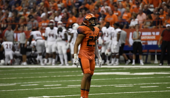 Kielan Whitner&#8217;s transition from defensive back to linebacker gives Syracuse a more balanced defense