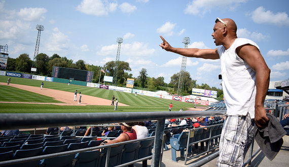 This man heckled so well the Syracuse Chiefs gave him tickets