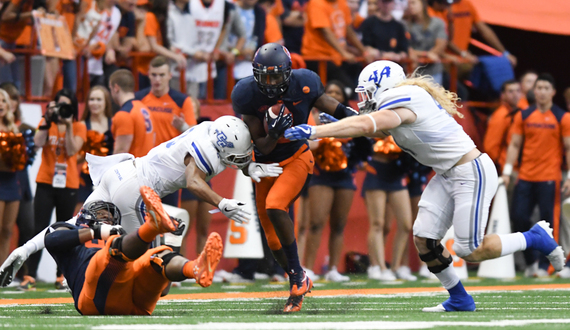 Fast reaction: 3 quick takeaways from Syracuse&#8217;s 50-7 blowout, season-opening win over Central Connecticut State