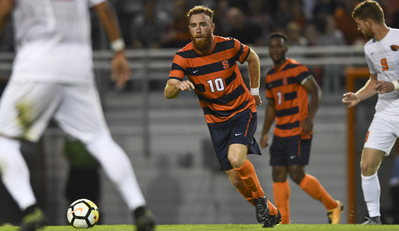 No. 7 Syracuse adjusts without usual personnel to edge Oregon State, 3-2, with late goal