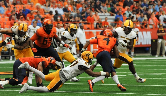 Fast reactions: Syracuse finds rushing attack and 3rd down stops in 41-17 blowout of Central Michigan