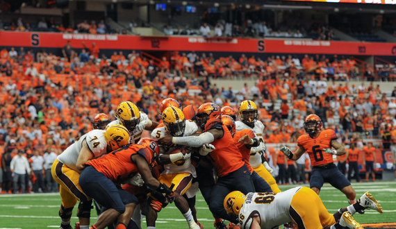 Syracuse’s improved defensive line faces toughest test of season against No. 25 LSU