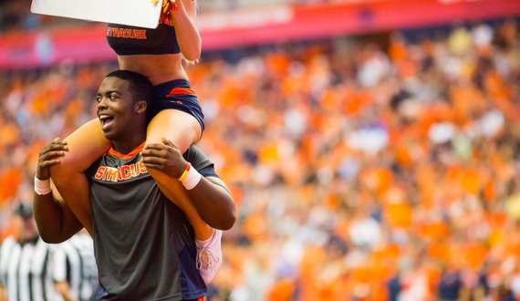 Bilal Vaughn defied ‘gender norms’ to become a Syracuse cheerleader