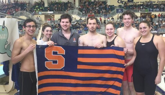Syracuse club swim team has grown as an athletic team and as a community