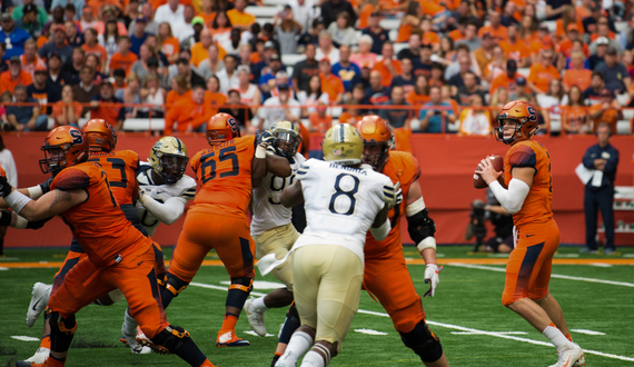 Syracuse leads the country in 4th down conversion attempts
