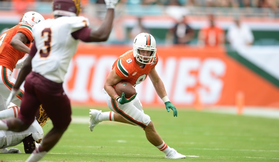 Braxton Berrios earns his place in Miami’s history after being a fan his whole life