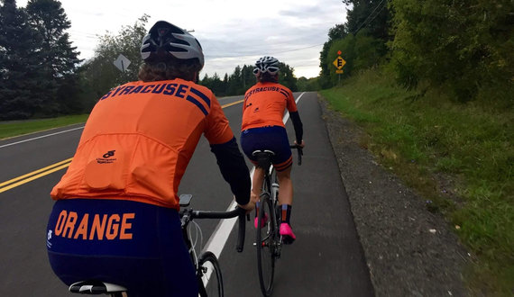 Syracuse cycling club a mix of SU and ESF, new and experienced riders
