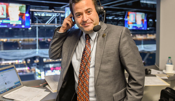 Former Syracuse University student Dan D’Uva delivers in radio role for Las Vegas Golden Knights