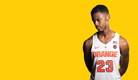 AT THE CORE: Frank Howard has put last season’s disappointment behind him as he gets ready to lead Syracuse