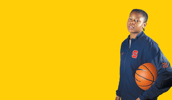 UP TO SPEED: Desiree Elmore “won” the offseason and is ready to step into a bigger role