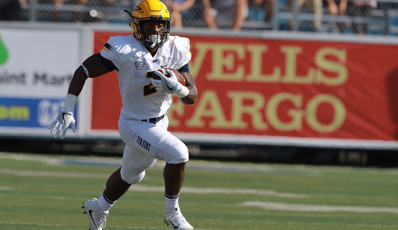 Terry Swanson flourishes as Toledo&#8217;s lead back after Kareem Hunt&#8217;s departure