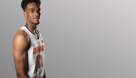 Oshae Brissett reluctantly left home to have a shot at making it big