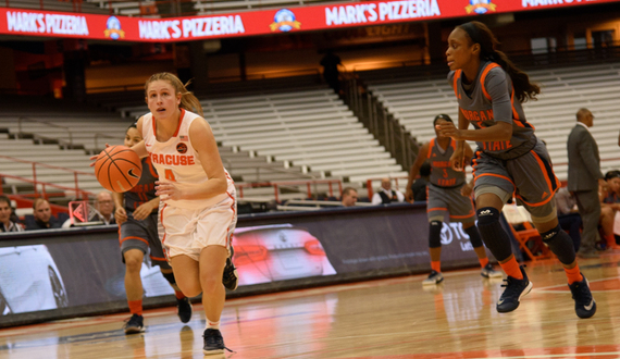After 1 game, Tiana Mangakahia appears to be the point guard Syracuse needs
