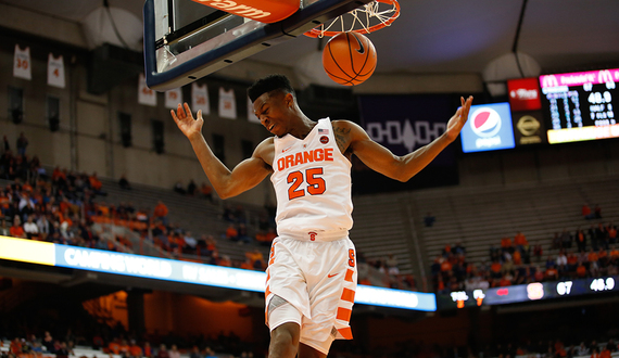 Tyus Battle’s career-high 28 points helps Syracuse outlast Iona, 71-62, for 2nd win