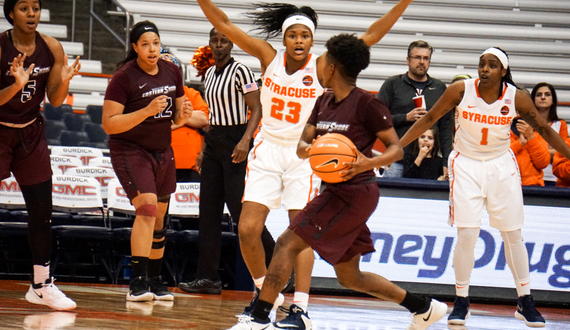 Syracuse holds Maryland Eastern Shore to 14 second-half points in 68-45 win
