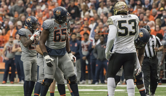 How ‘Gentle Giant’ Jamar McGloster grew to be a key cog on Syracuse’s offensive line