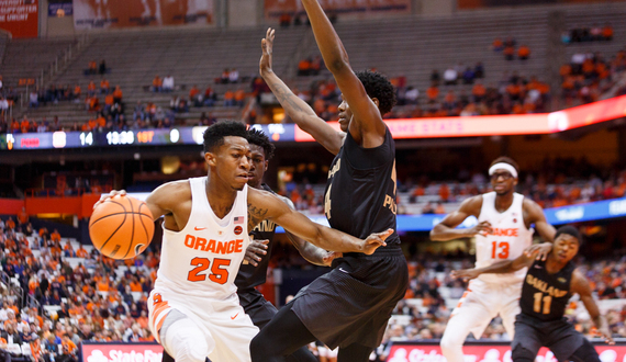 Syracuse starts fast and surges past Oakland, 74-50, in &#8216;best game&#8217; this season