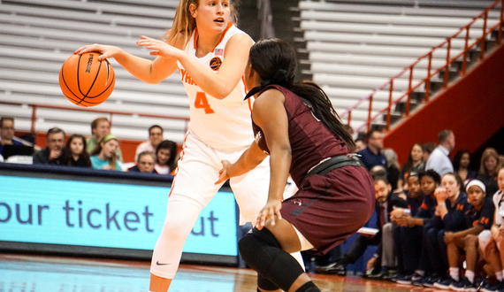 Syracuse outlasts Wisconsin, 77-74, in 1st game of Paradise Jam