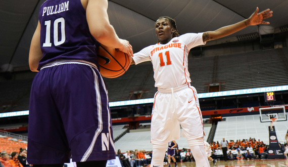 Syracuse&#8217;s defense tightens up in 2nd half to down Northwestern, 81-74