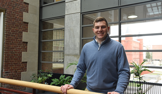 Graduate student 1st to receive Mitchell Scholarship at Syracuse University