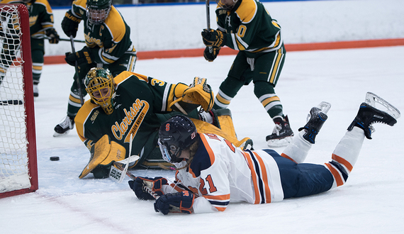 Syracuse hobbled by turnovers, mistakes in 5-0 loss to No. 3 Clarkson