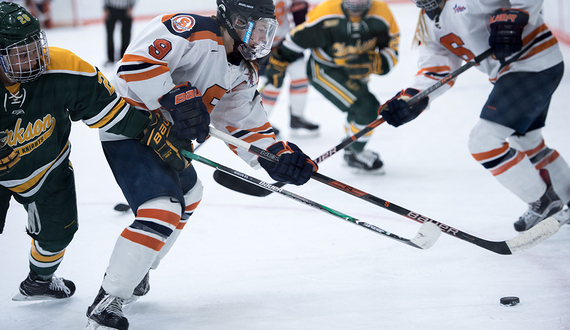 Syracuse falls in overtime 2-1 as Mercyhurst completes series sweep