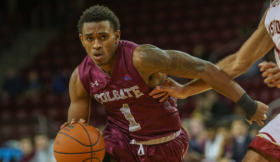 Jordan Burns’ decision to decommit lead him to become Colgate’s second leading scorer