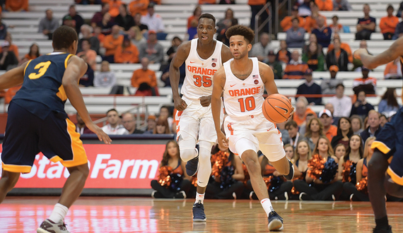 Howard Washington went from out of the rotation to Syracuse’s only backup guard after Geno Thorpe’s departure