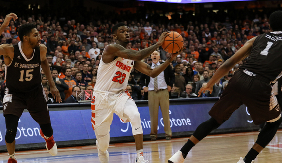 Syracuse tops Eastern Michigan, 62-47, behind strong second half, finishes nonconference play 11-2